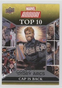 2016 Upper Deck Marvel Annual Top 10 Story Arcs Cap is Back #TS-1 4et
