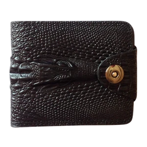 Bulk Lot Mens Luxury Slim Crocodile PU Leather Jeans Wallet Credit Card & Purse - Picture 1 of 15
