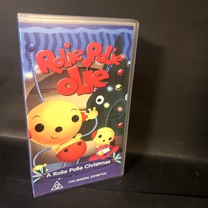 Rolie Polie Olie: A Rolie Polie Christmas VHS 2000 Sml Case Tested VGC - Picture 1 of 6