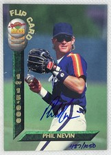 1994 Signature Rookies Draft Picks Nevin / Wilson Flip Cards Auto