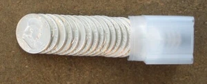 ORIGINAL ROLL 1952-P FRANKLIN HALVES.. CH/GEM BU - Picture 1 of 2