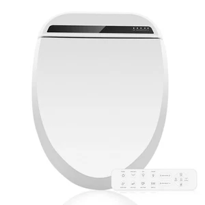 Länglicher Smart Bidet WC-Sitz Elektrisch Bidet Automatik Wärme Warmwasser Trockner - Bild 1 von 8