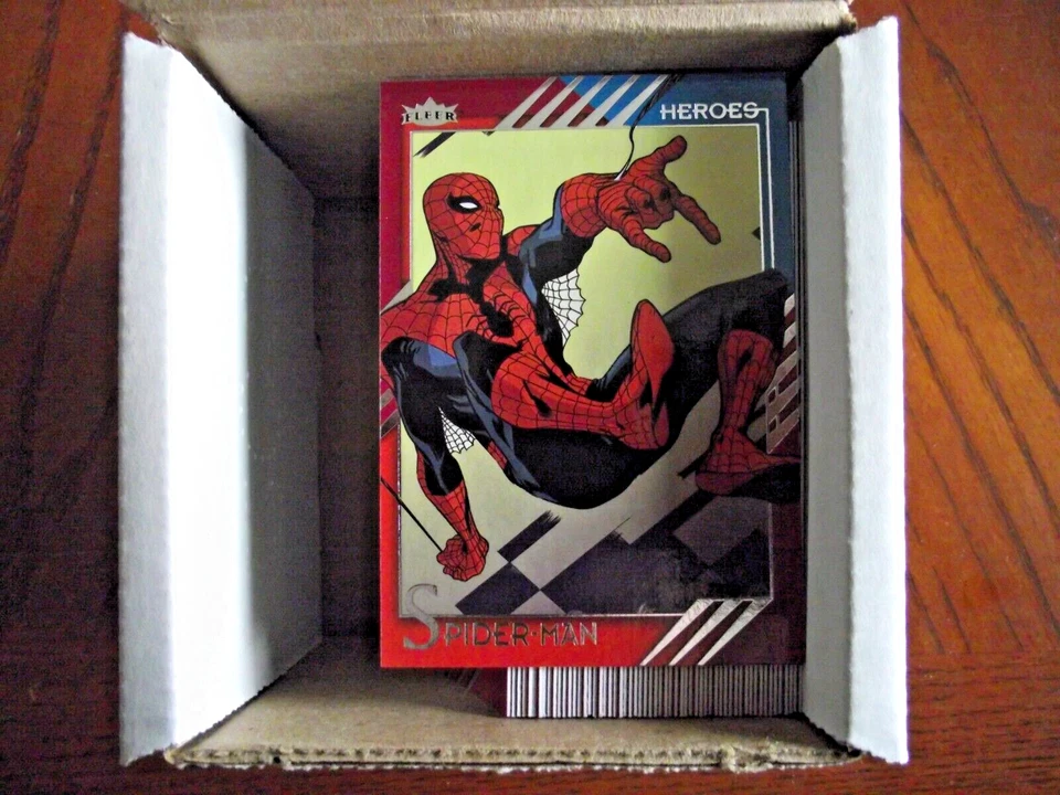 2015 Fleer Retro Marvel 60 Cards Complete Set Spider-Man Wolverine + - Image 1 of 1