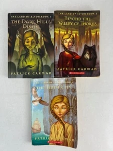 THE LAND OF ELYON BOOK LOT #1 2 3 Patrick Carman 1 HC 2 PB Books - Picture 1 of 11