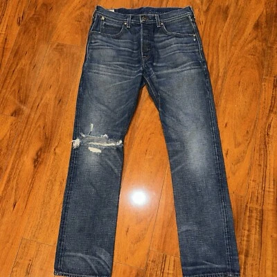 Wallace & Barnes Japanese Selvedge Denim Slim Jeans, 30x30 - Image 1 of 4
