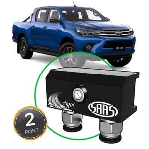 SAAS Diff Breather Kit 2 Port suit TOYOTA HILUX 2016 on All Models (DB1010-1103) - Picture 1 of 1
