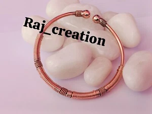 Copper Bracelet Arthritis Pain Therapy Energy Cuff Tensor Bangle, copper bangle - Picture 1 of 3