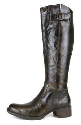 Crown by Born Roxie Z65116* Leather Boot Brown Women Size 6/36.5 - Image 1 of 4