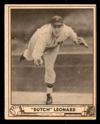 1940 Play Ball Baseball #23 Dutch Leonard VG/EX *f2 - Image 1 of 2