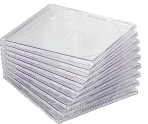 LOTTO 50 CUSTODIE CD, JEWEL CASE - TRAY TRASPARENTE * ALTA QUALITA, NUOVE, 66 Gr - Bild 1 von 1