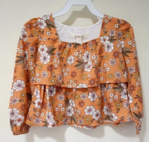 NWT Matilda Jane Floral Top Girl's Size 5/5T - Picture 1 of 4