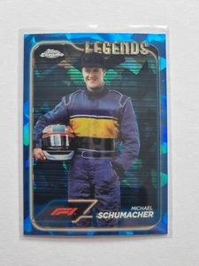Michael Schumacher Topps Chrome Sapphire 2024 Formula 1-Legends #187 - Bild 1 von 2