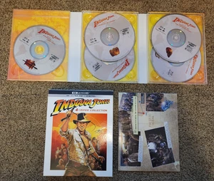 Indiana Jones 4-Movie Collection 4K UHD Ultra HD - Picture 1 of 1