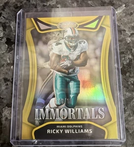 2025 Panini Certified Immortals Ricky Williams IM-RWS Mirror Gold 06/10 Dolphins - Bild 1 von 2