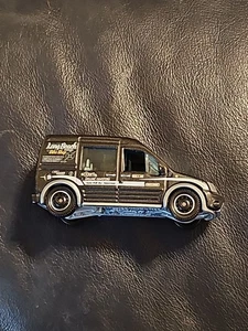 2017 ☆ FORD TRANSIT CONNECT 2010☆Black/Dark Grey - LONG BEACH☆Matchbox LOOSE - Picture 1 of 17