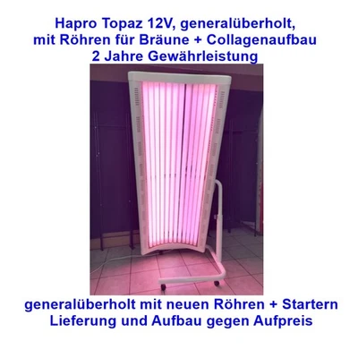 Sonnenbank Solarium Sonnenhimmel Hapro Topaz 12V, 2 Jahre Gewährleistung - Bild 1 von 4