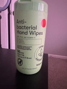 Biopure Anti-Bacterial Hand Wipes, 50-ct With Aloe, Vitamin E 1 Item - Picture 1 of 1