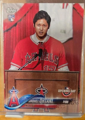 2018 Topps Opening Day - Shohei Ohtani Rookie Card Angels #200 Dodgers RC - Image 1 of 2