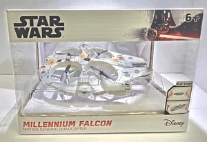 Disney Star Wars Millennium Falcon Motion Sensing Drone Quadcopter - Picture 1 of 9
