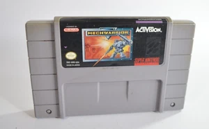 Mechwarrior Super Nintendo Snes Ntsc genuine original (USA Video Game) - Picture 1 of 7