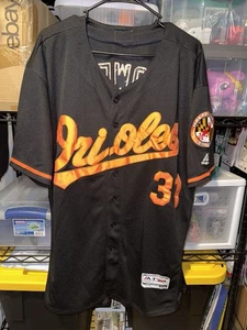 Majestic Authentic Herren Baltimore Orioles Baseball Trikot Gr. 48 - #31 Power - Bild 1 von 10