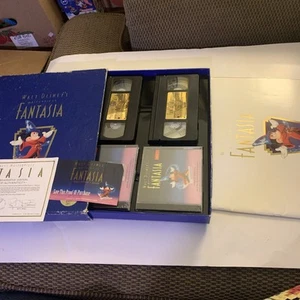 Fantasia - Deluxe Collector's Edition (VHS, 1991) Boxed With Book And Lithograph - Picture 1 of 1