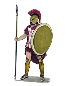 Decal Vinyl Sticker Spartan - Printed Vinyl Decal Made in USA - Picture 1 of 1