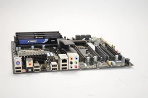 EVGA X58 SLI ATX Motherboard 6GB DDR3  w/ i7-930 CPU - Picture 1 of 8