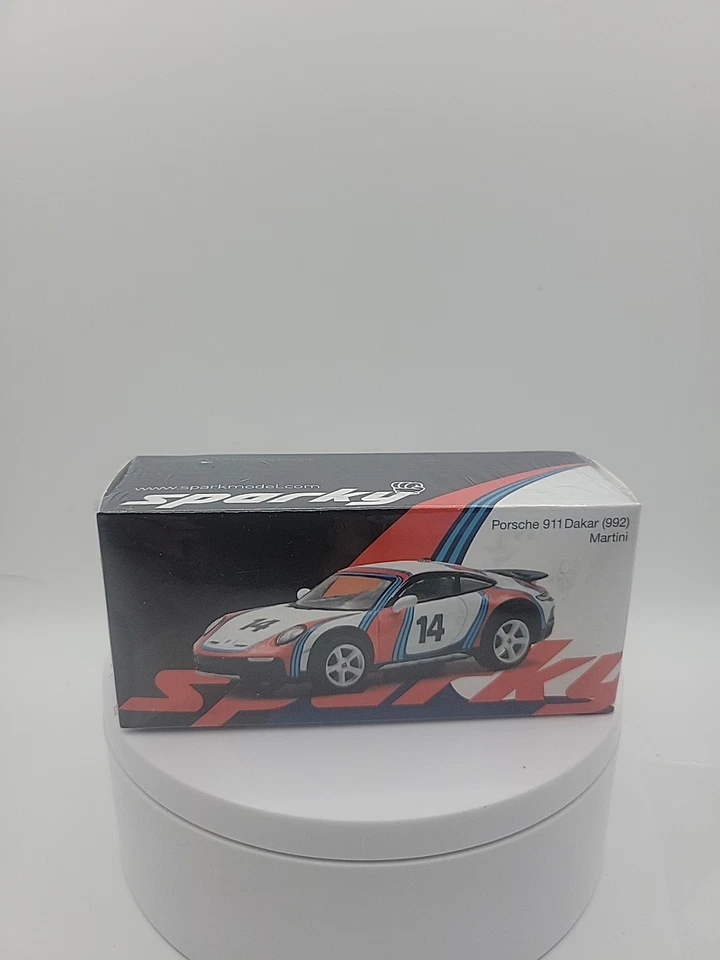 SPARKY Porsche 911 Dakar (992) Martini 1/64 Premium Diecast - Image 1 of 4