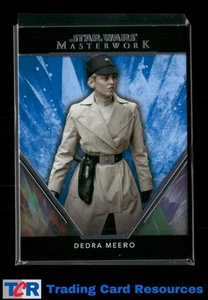 2024 Topps Star Wars Masterwork #62 Dedra Meero Blue - Picture 1 of 2