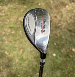 Nickent Genex 3DX Ironwood Hybrid 3/20 degree Graphite Stiff w/ Headcover RH - Picture 1 of 9