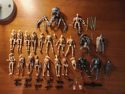 STAR WARS - LOTE DE DROIDES DE BATALLA DE 3,75": General Grievous, Tri-Droid, Destructor, B2 Foto 1 de 4