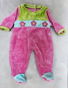 Pigiama American Girl Bitty Baby Twin rosa color block - vestito ragazza incontro - 1 pz - Foto 1 di 9