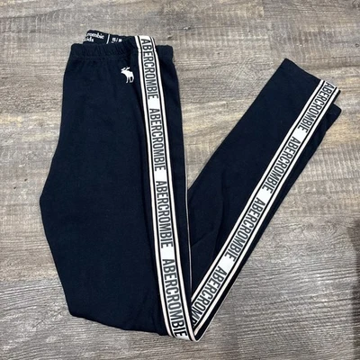 Abercrombie Kids Leggings Size 15/16 Navy Blue - Imagem 1 de 4