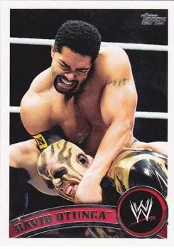 David Otunga 2011 Topps WWE - #21 - - Image 1 of 2