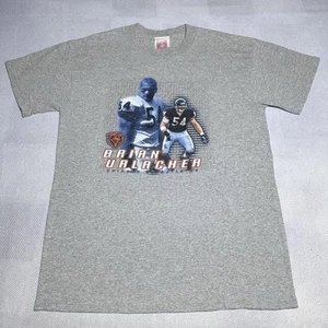 Vintage Y2K NFL Chicago Bears Brian Urlacher Football T-Shirt Size Youth XL - Picture 1 of 8