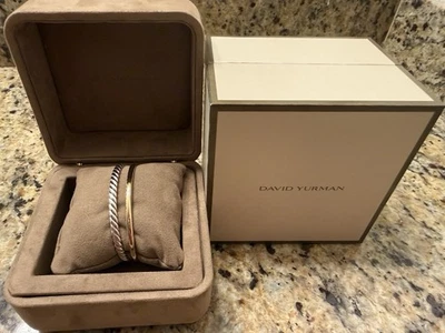 David Yurman Mercer Two Row Cuff Bracelet - Image 1 of 4