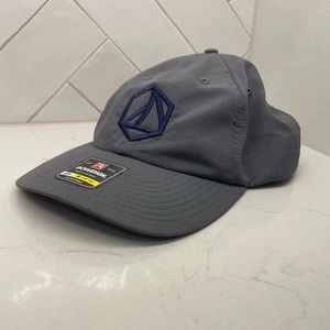 Richardson 220 grau Performance Cap Volcom Logo verstellbar UPF 35+ Mütze neu ohne Etikett - Bild 1 von 8