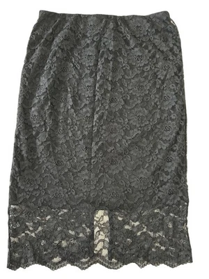 Falda lápiz de encaje negra Mossimo para mujer XS caprichosa hada oscura bruja gótica Foto 1 de 4