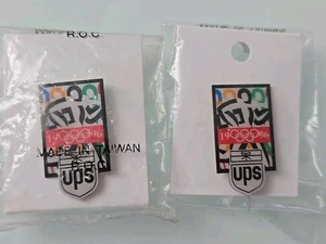 De colección. PIN OLÍMPICO SERVICIO PAQUETERÍA UNIDO 1996 PATROCINADOR ATLANTA UPS (2PK SELLADO) NUEVO - Imagen 1 de 5