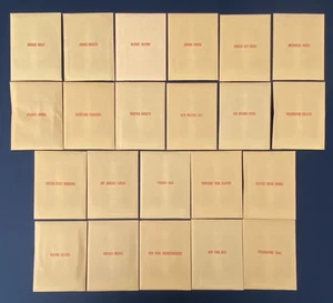 Vintage 1976-77 Season APBA Basketball Card Set Plus Roster MINT New Never Used - Picture 1 of 3