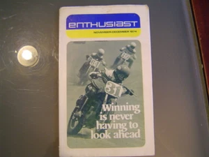 Harley Davidson Enthusiast November-December 1974 - Bild 1 von 1