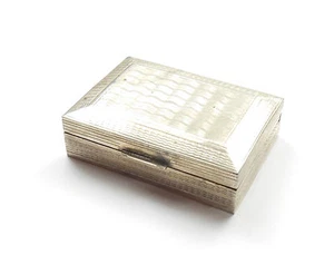 Vintage Schmuckkästchen 925 Sterling Silber schwer 62,2 g - Bild 1 von 10