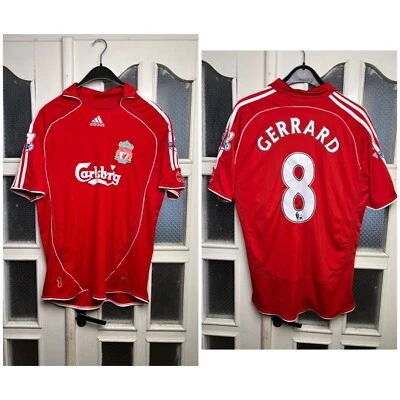 CAMISETA DE FUTBOL ADIDAS LIVERPOOL 2006/08 LOCAL - XL - ORIGINAL VINTAGE Foto 1 de 4