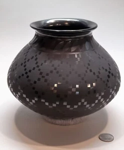 Mata Ortiz Jar Olla - signed by Uriel Reyes - Picture 1 of 5