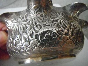 Antique Indian Colonial Sterling Silver Bowl - Picture 1 of 9