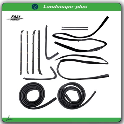 Juego de 12 piezas de sello de goma para puerta de camioneta Chevy GMC 1973-1980 Foto 1 de 4