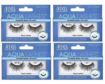 Ardell Professional False Eyelashes - Aqua Lashes 342 Dip & Apply 4pc Combo - Image 1 of 2