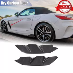 Ajuste para BMW Z4 G29 2019-2025 guardabarros lateral seco de fibra de carbono cubiertas de ventilación de aire embellecedores - Imagen 1 de 8
