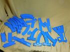 TOMY Thomas the Train Trackmaster Blue Track Lot of 30 Pieces